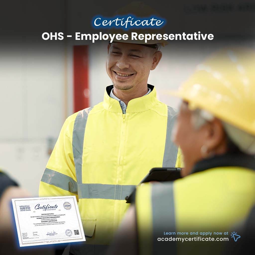 Certificado de Representante de Empleados en Seguridad y Salud Laboral