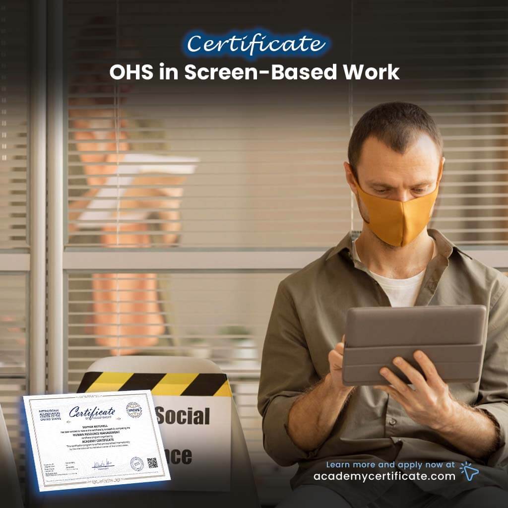 Certificado de Seguridad y Salud Laboral en el Trabajo Basado en Pantallas