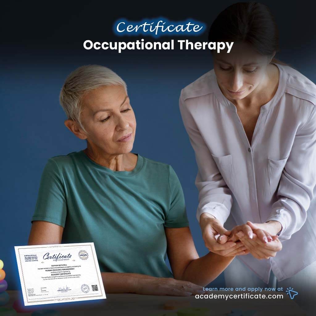 Certificado de Terapia Ocupacional