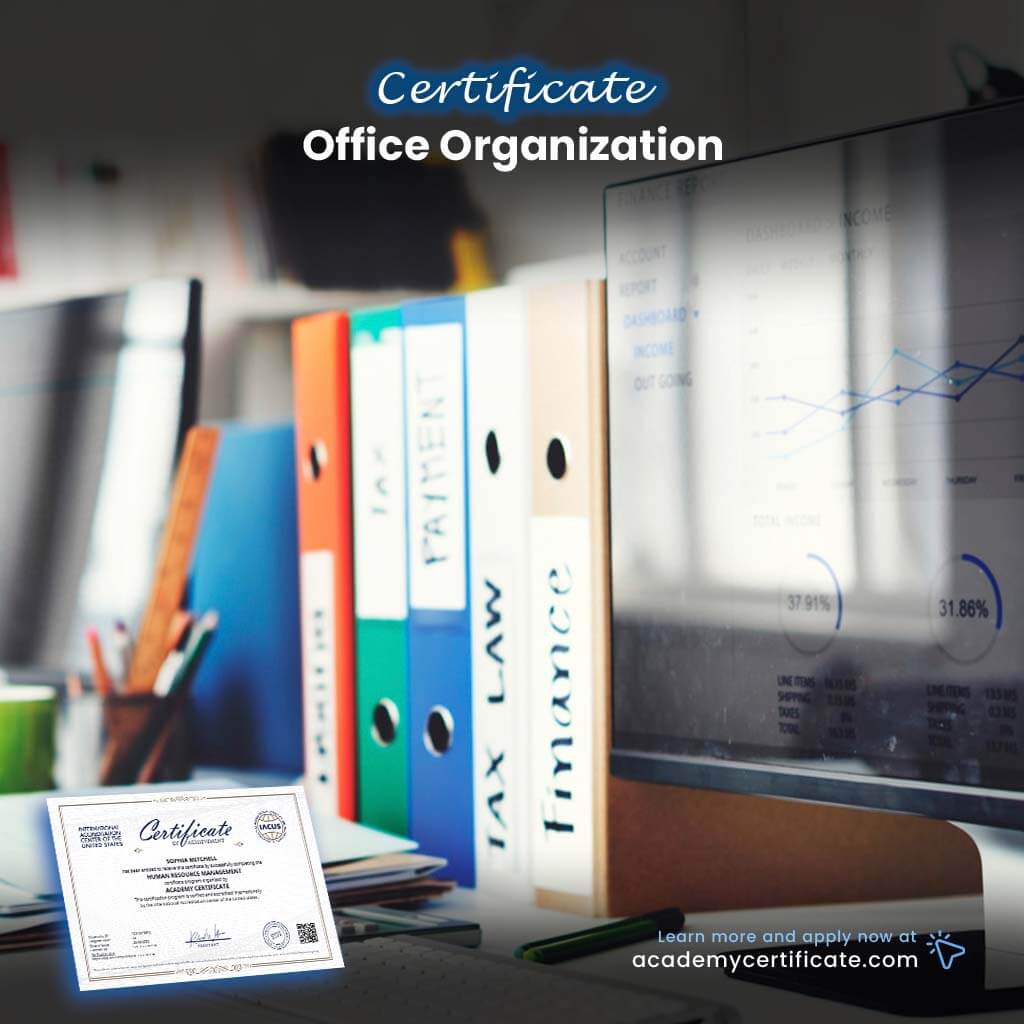 Certificado de Organización de Oficina