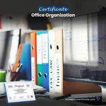 Certificado de Organización de Oficina