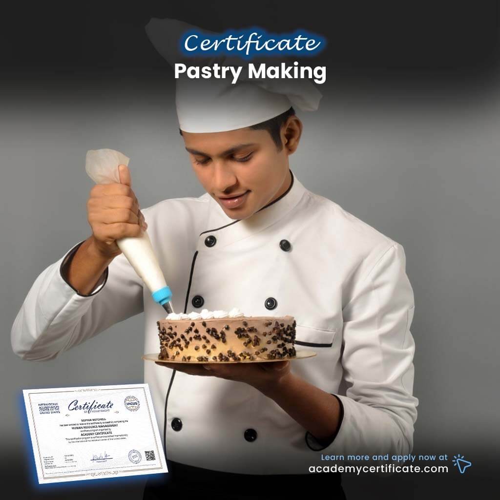 Certificado de Pastelería