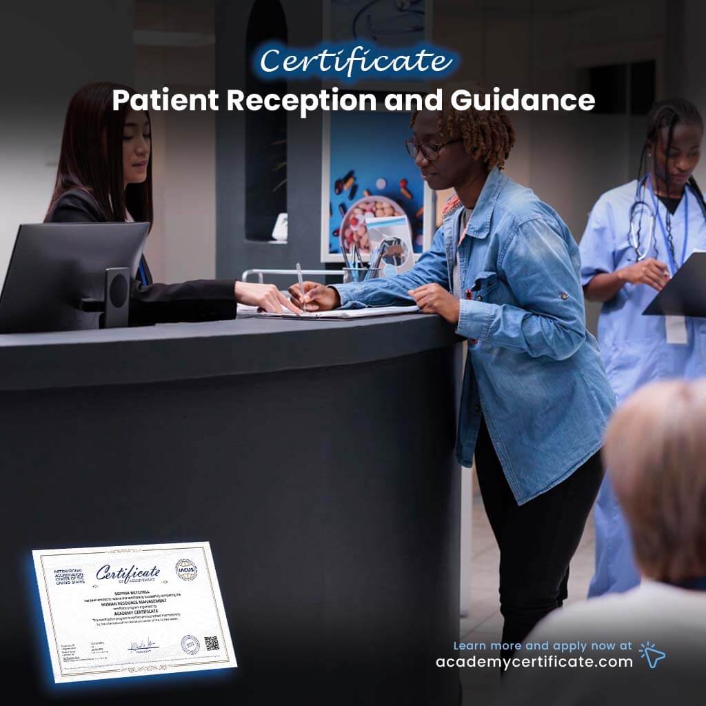 Patient Reception and Guidance Certificate– Academy Certificate