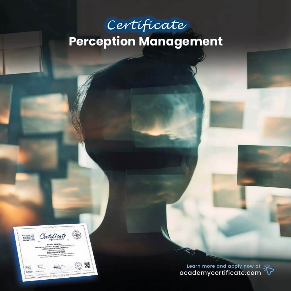 Certificado en Gestión de la Percepción