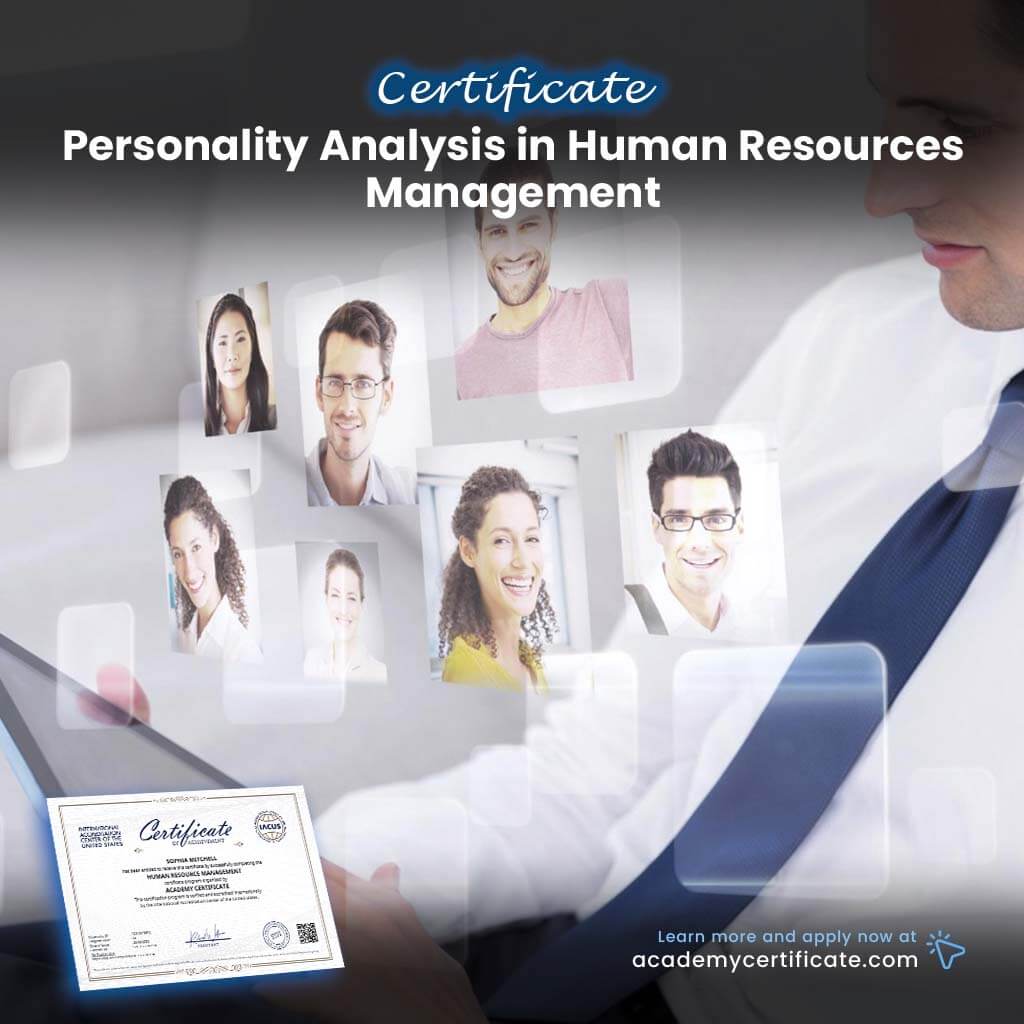 Personality Analysis in Human Resources Management Certificate