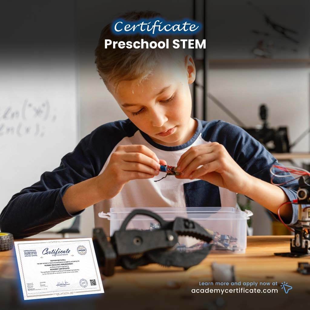 Preschool STEM Certificate