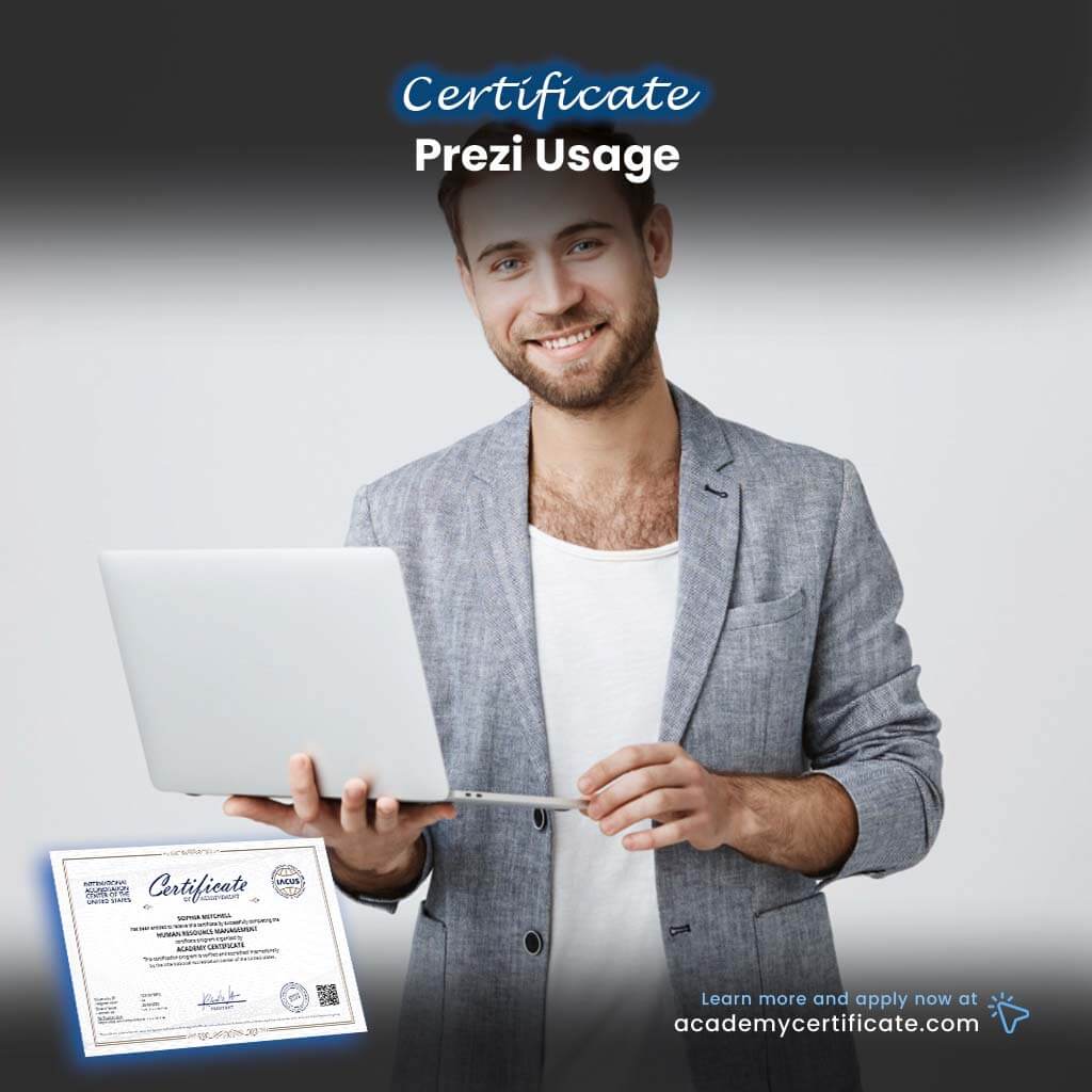 شهادة استخدام Prezi