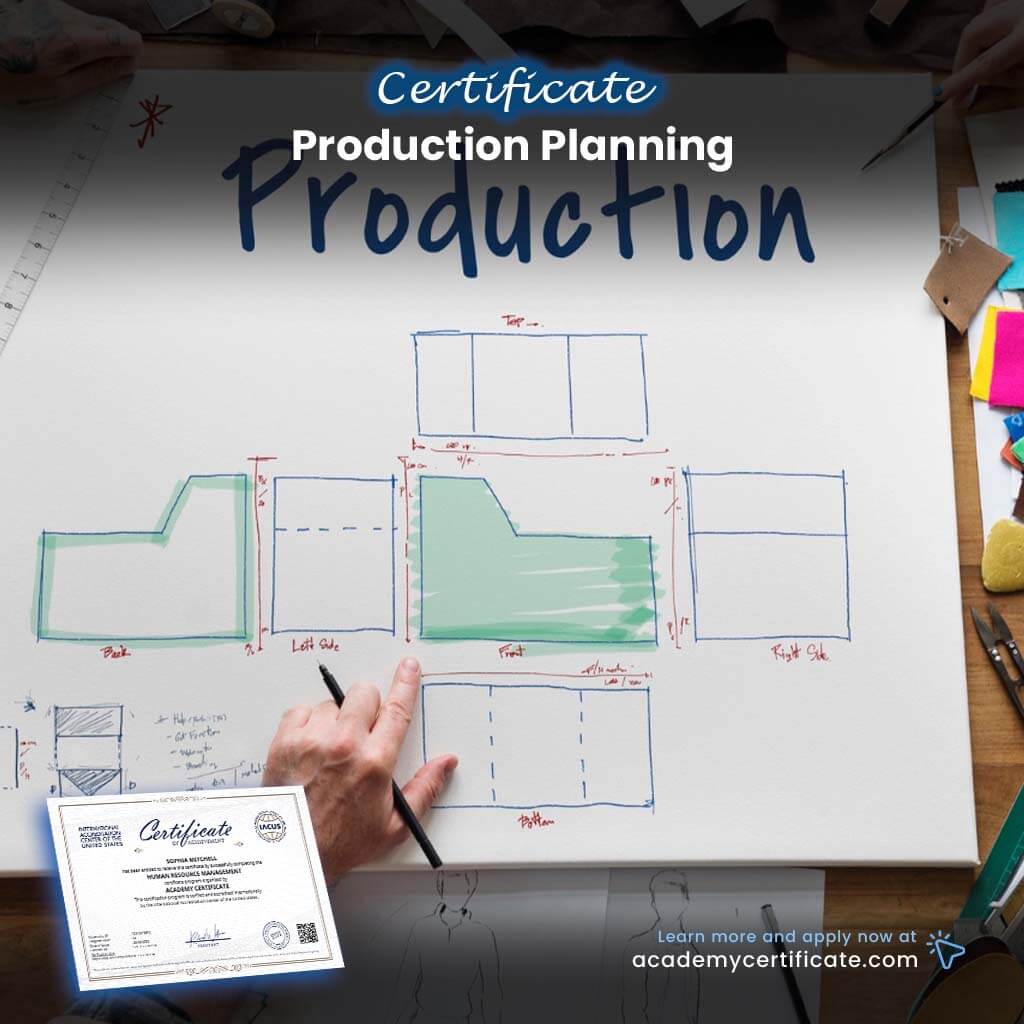 Certificado de Planificación de la Producción