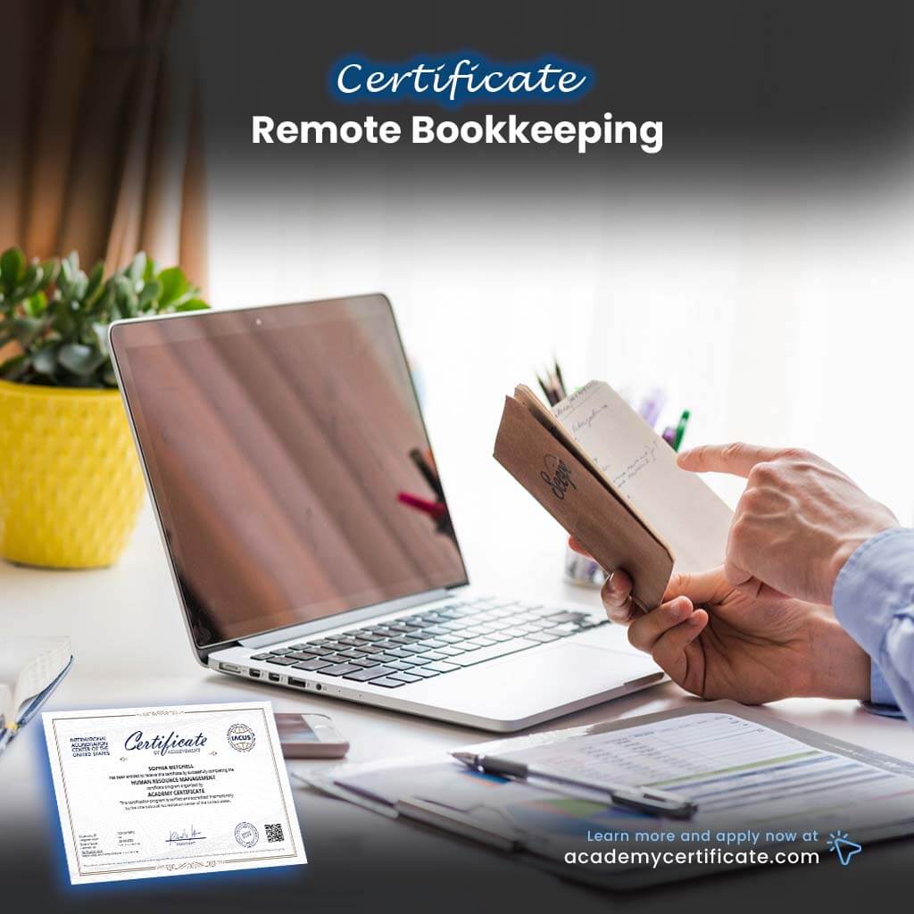 Remote Bookkeeping Certificate