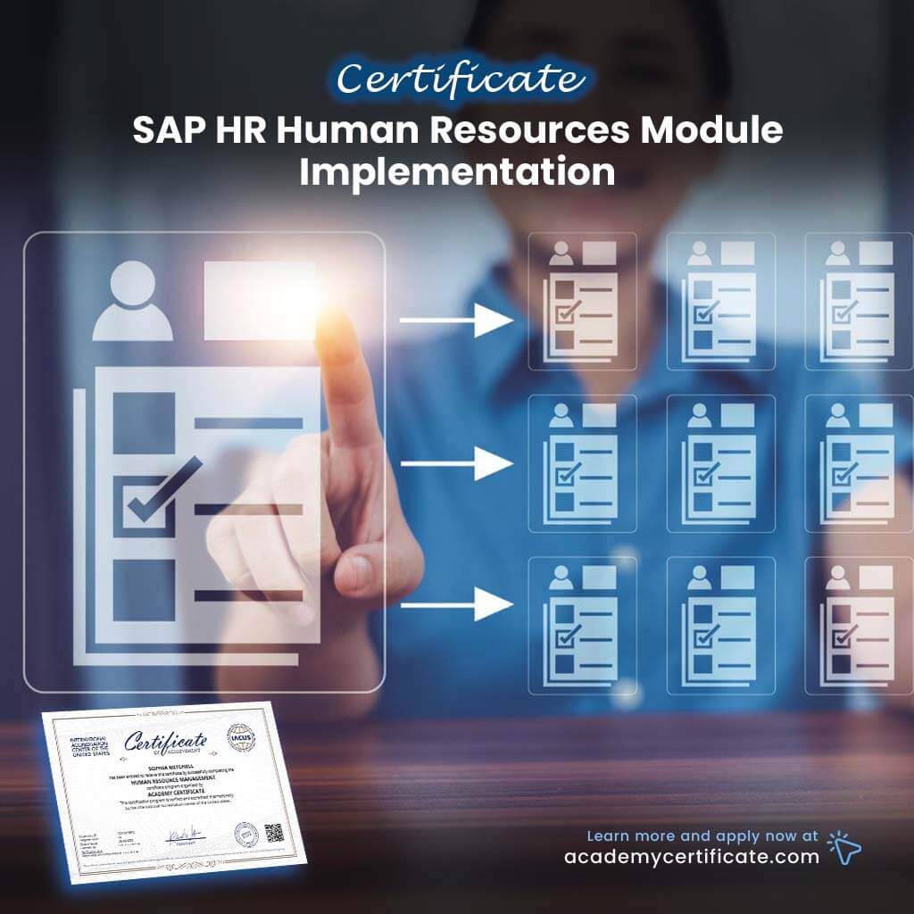 SAP HR Human Resources Module Implementation Certificate– Academy ...
