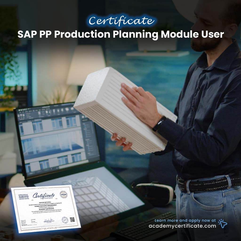 Production Planning Module Erp SAP PP Production Planning Module User Certificate– Academy Certificate