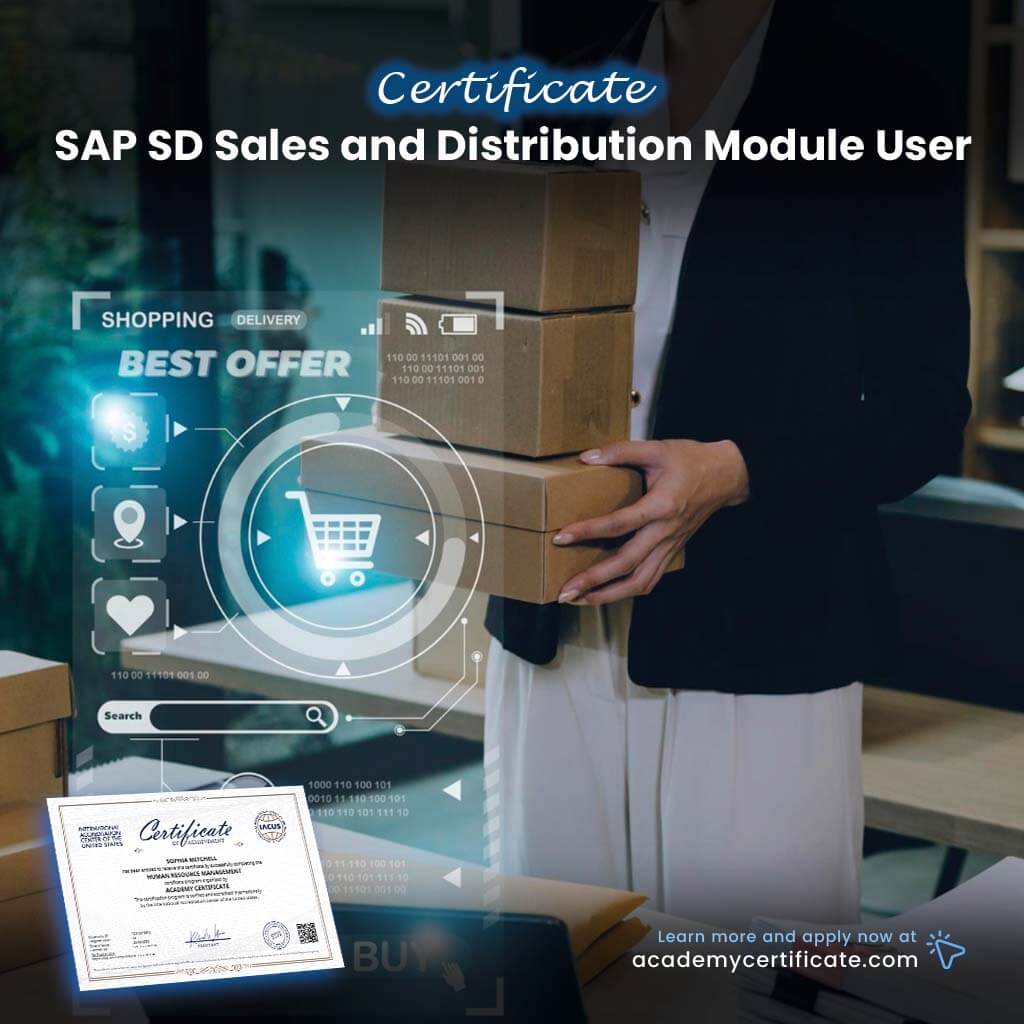SAP SD Sales and Distribution Module User Certificate