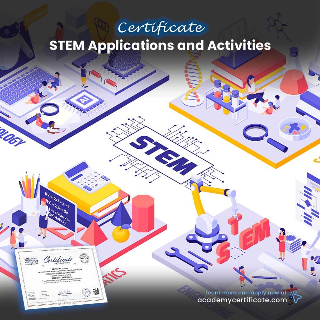 Tsem Certification STEM Applications and Activities Certificate– Academy Certificate