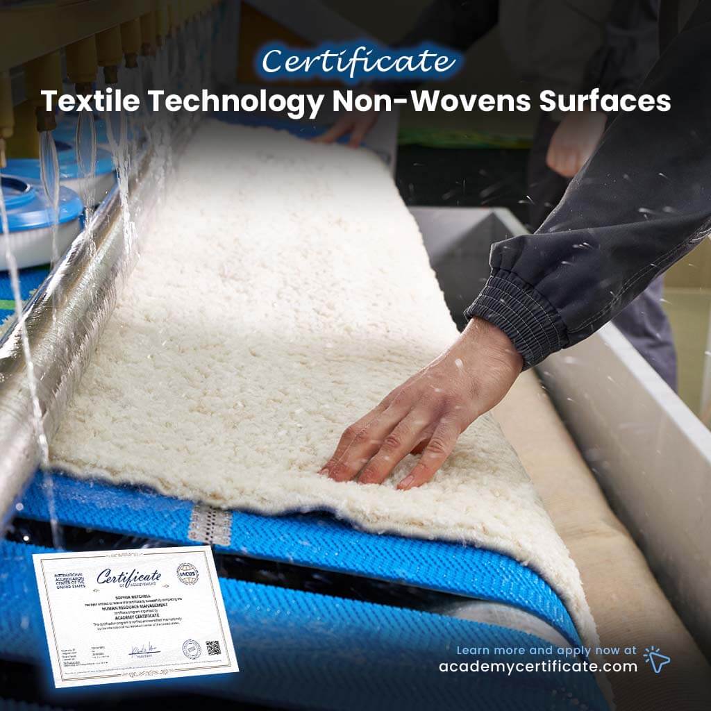 Textile Technology Non-Wovens Surfaces Certificate