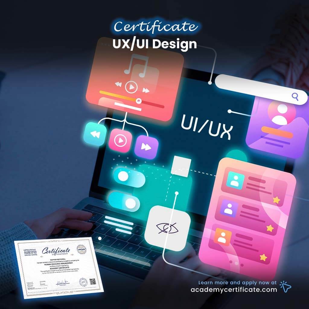 UX/UI Design Certificate– Academy Certificate