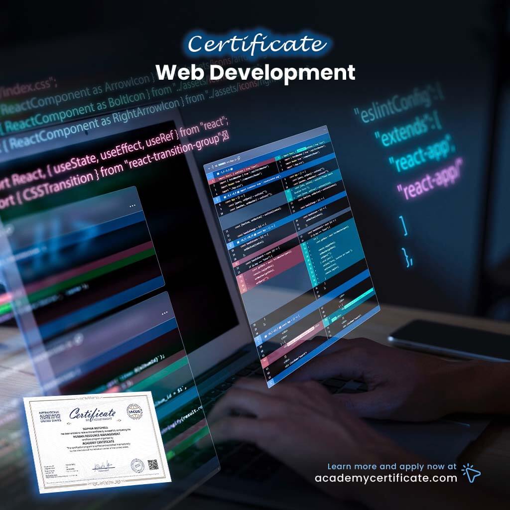 Web Development Certificate– Academy Certificate