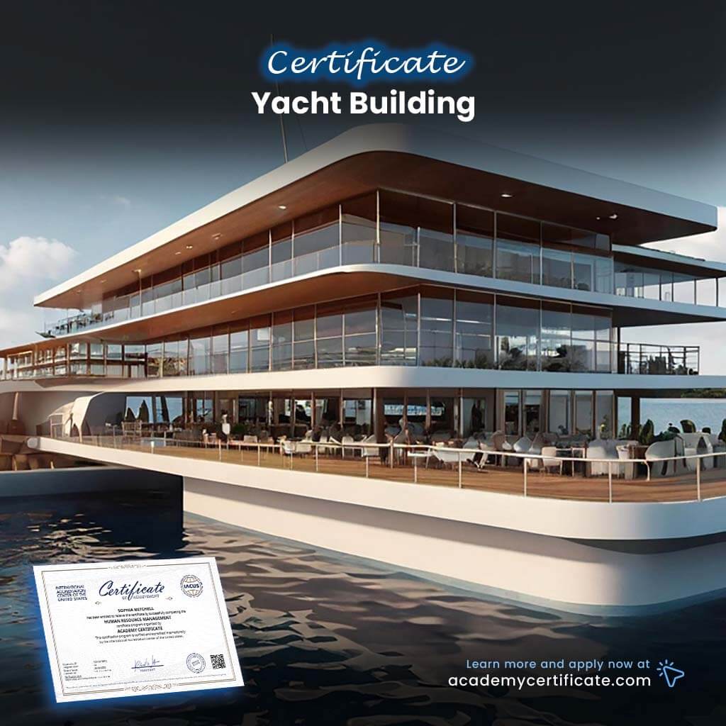 Yacht Building Certificate